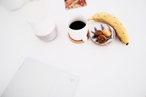 koffie en bananen