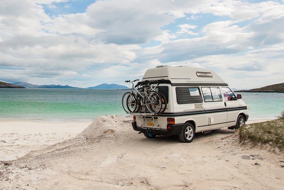 bici sul camper