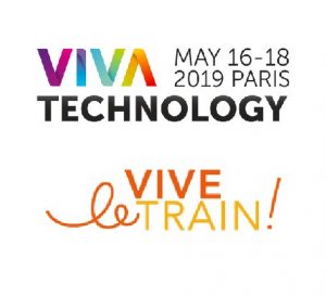 VivaTechnoloy 2019 16-18 mai - Paris Vive le train !