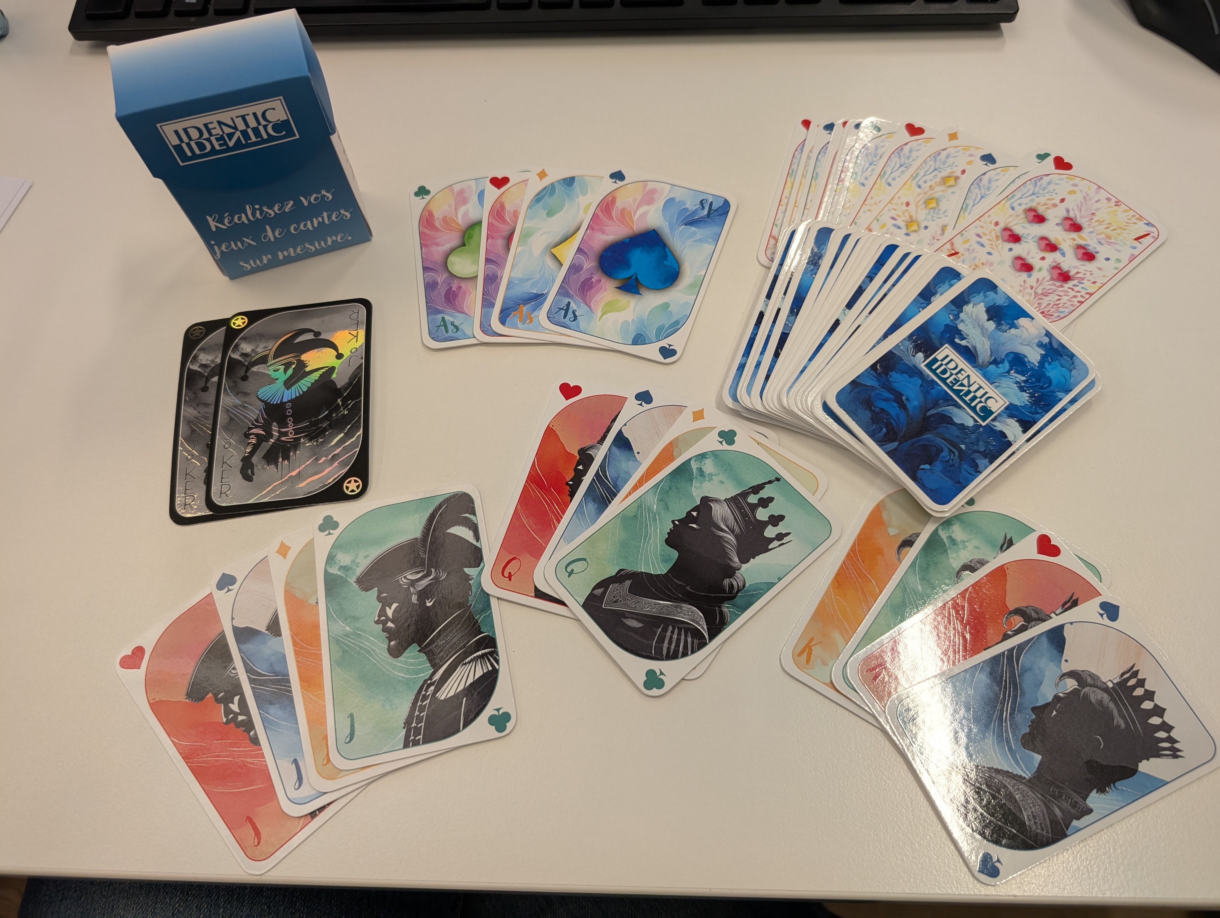 Jeux de cartes personnalisés