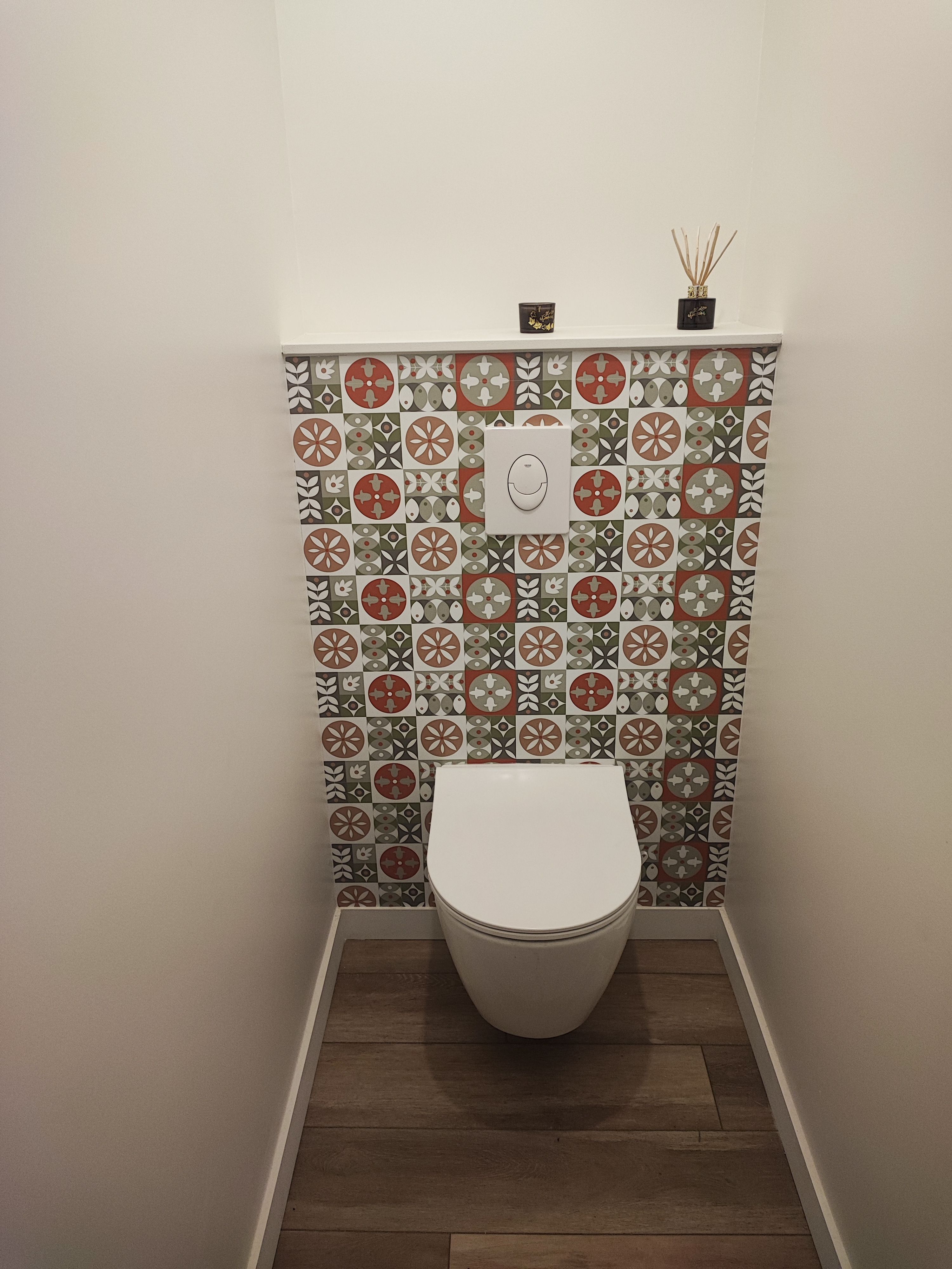 Crédence WC suspendu