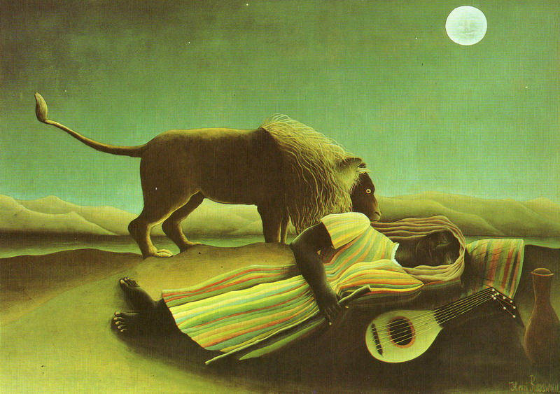 名画赏析 peinture > 卢梭(d.