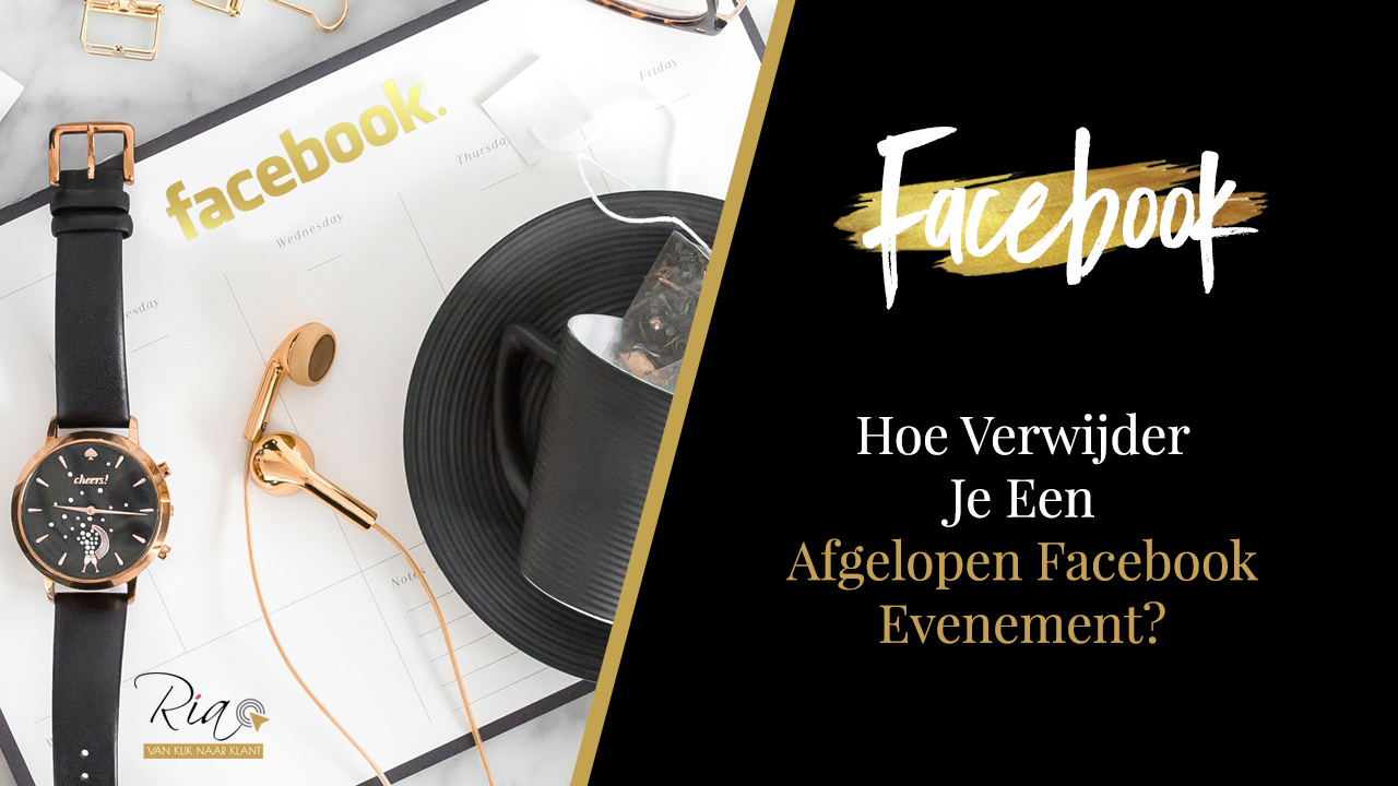 Facebook evenement verwijderen
