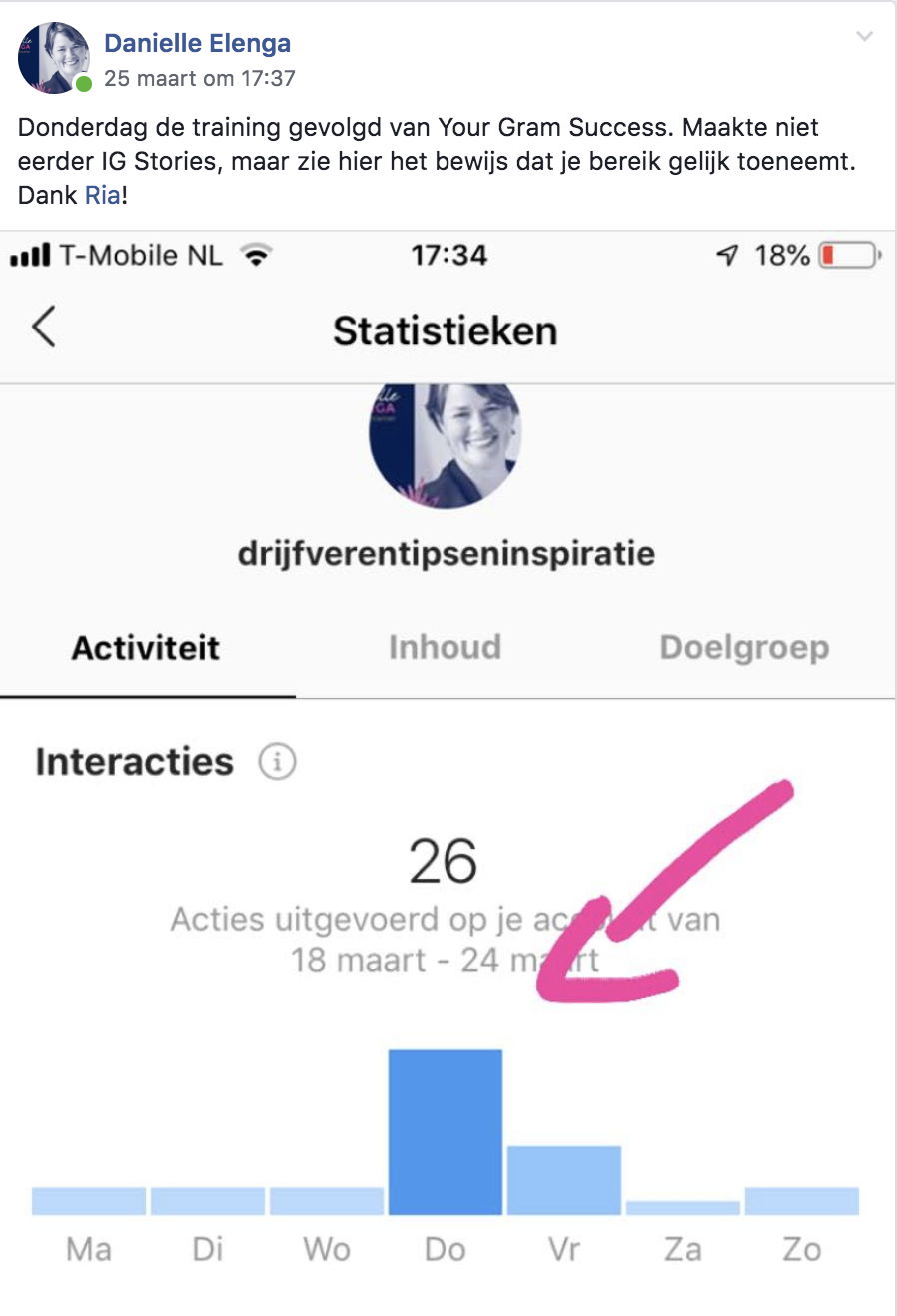 Testimonial Instagram training Your Gram Success Testimonial Instagram training Your Gram Success