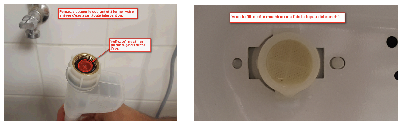 Machine A Laver Prend L Eau Et S Arrete Ma machine à laver ne se remplit plus deau – Tuto – Communauté d'entraide  SAV Darty 51