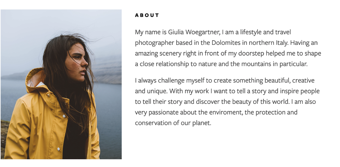 Media kit of @giuligartner