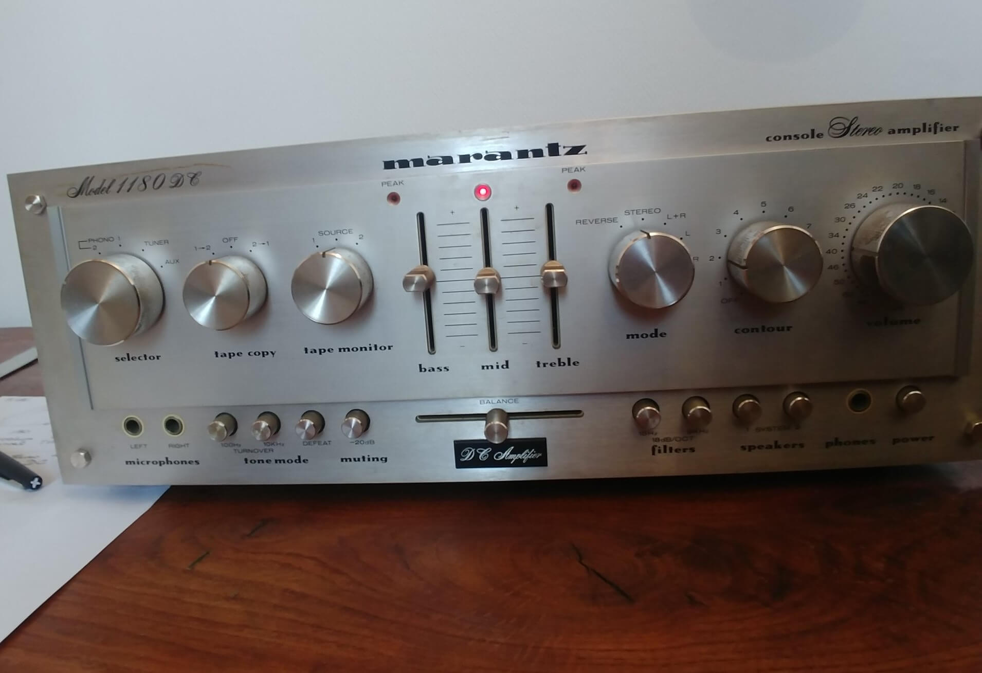 Ampli Marantz Top Qualit Audiovintage 1978 Qualit Et Esth tique